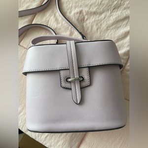 JustFab Lavender Long Strap Bag